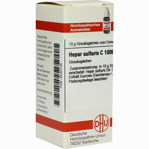 Hepar Sulfuris C1000 Globuli  10 g - ab 33,45 €