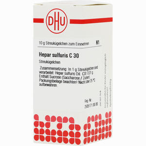 Hepar Sulfuris C30 Globuli 10 g - ab 7,23 €