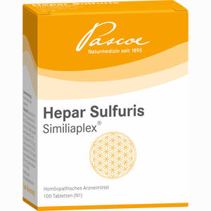 Hepar Sulfuris Similiaplex Tabletten 100 Stück - ab 18,67 €