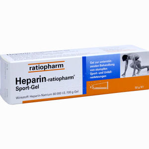 Heparin Ratiopharm Sport 50 g - ab 8,70 €