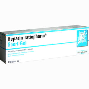 Heparin Ratiopharm Sport Gel 150 g - ab 21,97 €