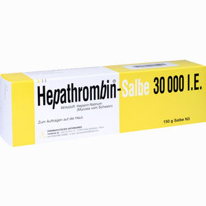 Hepathrombin- Salbe 30000 I.e.  Teofarma s.r.l. 150 g - ab 22,37 €