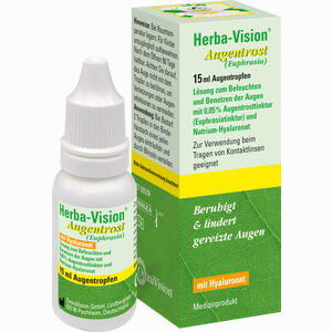 Herba- Vision Augentrost Augentropfen 15 ml - ab 6,11 €