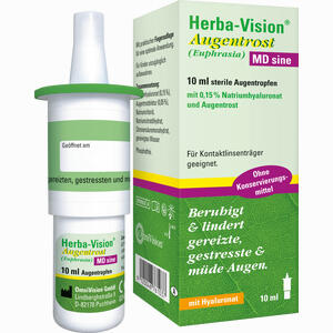 Herba- Vision Augentrost Md Sine 10 ml Herba- Vision Augentrost Md Sine 10 ml