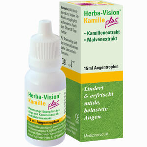 Herba- Vision Kamille Plus Augentropfen 15 ml - ab 6,51 €