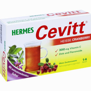 Hermes Cevitt Heisse Cranberry Granulat 14 Stück
