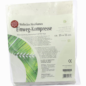 Heublumen Einweg- Kompresse 25x25cm Kompressen 1 Stück - ab 2,40 €