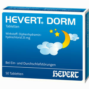 Hevert- Dorm Tabletten 50 Stück - ab 0,00 €