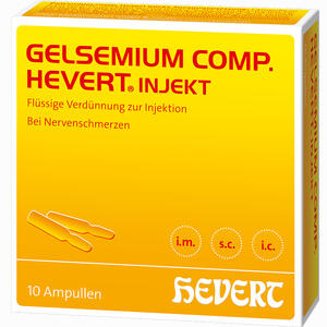 Hevert Gelsemium Comp. Injekt Ampullen 10 Stück - ab 20,30 €