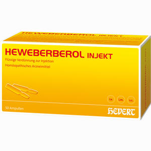 Heweberberol Injekt Ampullen 50 Stück - ab 0,00 &euro;
