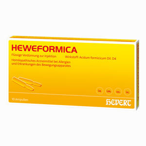 Heweformica Ampullen  10 Stück - ab 0,00 &euro;