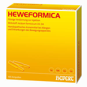 Heweformica Ampullen  100 Stück - ab 0,00 &euro;