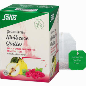 Himbeeren Quitte Gourmet Früchtetee Bio Salus Filterbeutel 15 Stück - ab 3,21 €