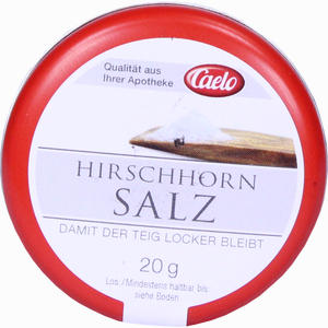Hirschhornsalz Caelo Hv- Packung Blechdose  20 g - ab 3,16 €