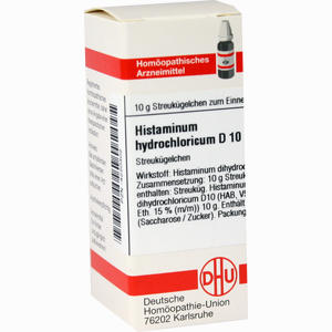 Histaminum Hydrochlor D10 Globuli 10 g - ab 7,84 €