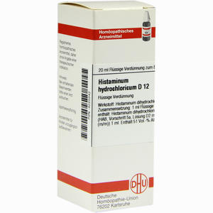Histaminum Hydrochlor D12 Dilution 20 ml - ab 9,44 €