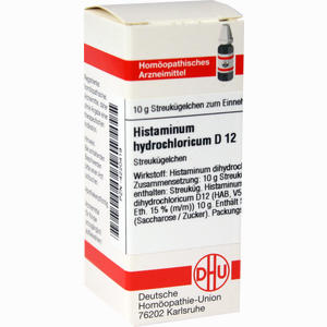 Histaminum Hydrochlor D12 Globuli 10 g - ab 7,66 €
