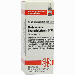 Histaminum Hydrochlor D30 Globuli 10 g - ab 7,95 €