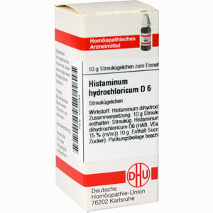 Histaminum Hydrochlor D6 Globuli 10 g - ab 7,48 €