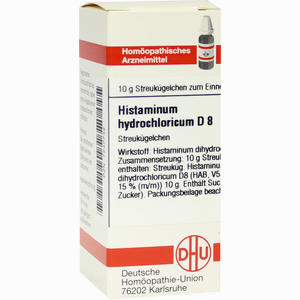 Histaminum Hydrochlor D8 Globuli 10 g - ab 8,09 €