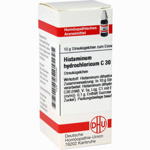 Histaminum Hydrochloricum C30 Globuli  10 g - ab 7,95 €