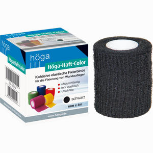 Höga- Haft Color 6cmx4m Schwarz Binde 1 Stück - ab 4,14 €
