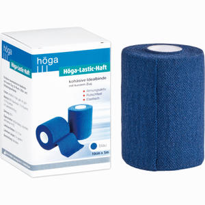 Höga- Lastic- Haft Blau 10cmx5m Binde 1 Stück - ab 15,64 €