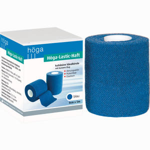 Höga- Lastic- Haft Blau 8cmx5m Binde 1 Stück - ab 12,13 €