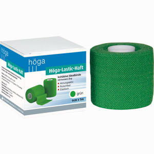 Höga- Lastic- Haft Grün 6cmx5m Binde 1 Stück - ab 10,35 €