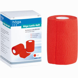 Höga- Lastic- Haft Rot 10cmx5m Binde 1 Stück - ab 18,00 &euro;