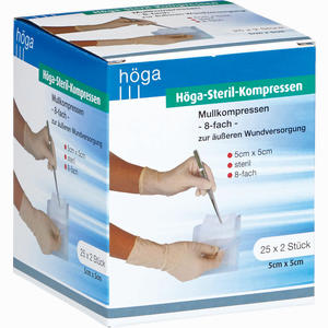 Hoega Steril 8fa 5x5 25 Stück - ab 7,24 €
