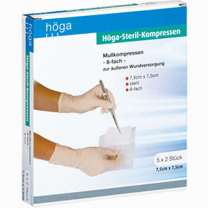 Hoega Steril 8fa 7. 5x7. 5 5 Stück - ab 2,83 €