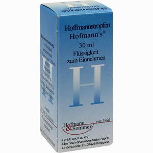 Hoffmannstropfen Hoffmann's Flüssigkeit Fluid 30 ml - ab 3,11 €