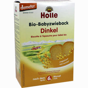 Holle Bio Baby Dinkel- Zwieback 200 g - ab 2,60 €