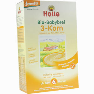 Holle Bio- Babybrei 3- Korn  250 g - ab 2,97 €