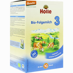 Holle Bio Säuglings- Folgemilch 3 Pulver 600 g - ab 8,85 €