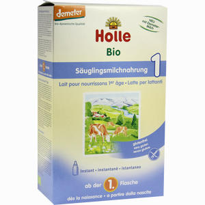 Holle Bio- Säuglingsmilchnahrung 1 Pulver 400 g - ab 6,82 €
