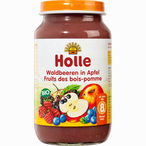 Holle Waldbeeren in Apfel Brei 220 g - ab 0,00 &euro;