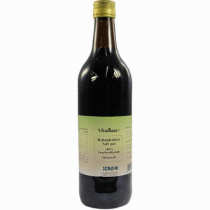 Holunderbeer Saft Pur Vitalhaus Fluid 750 ml - ab 7,66 €