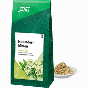 Holunderblüten Arzneitee Sambuci Flos Salus Tee 50 g - ab 5,17 €