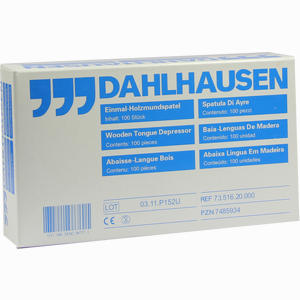 Holzmundspatel 100 Stück - ab 0,00 €