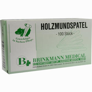 Holzmundspatel Brinkmann 16cm 100 Stück - ab 2,29 €