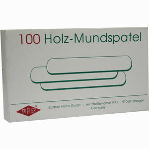 Holzmundspatel BÃ¼ttner-Frank GmbH 100 Stück - ab 1,66 €