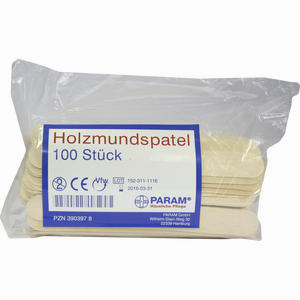 Holzmundspatel im Beutel 100 Stück - ab 2,00 €