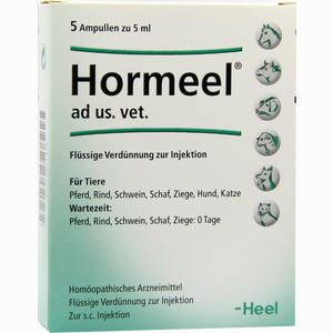 Hormeel Ad Us Vet Ampullen 5 x 5 ml - ab 0,00 €