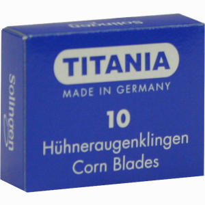 Hornhauthobel Klingen  Param  10 Stück - ab 1,12 €