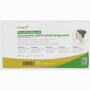 Hotgen Coronavirus 2019- Ncov- Antigen- Selbsltest Kaiser Cares GmbH 1 Stück - ab 1,48 €