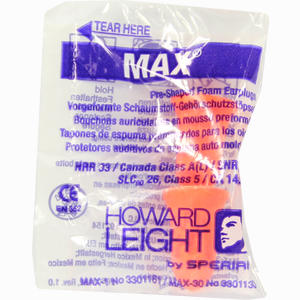 Howard Leight Max Gehörschutzstöpsel 2 Stück - ab 0,35 €