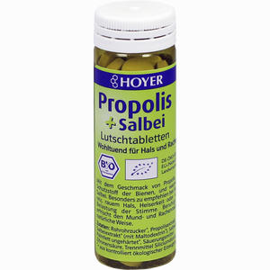 Hoyer Propolis & Salbei Lutschtabletten  60 Stück - ab 3,00 €