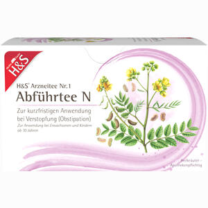H&s Abführtee N Filterbeutel 20 Stück - ab 2,72 &euro;